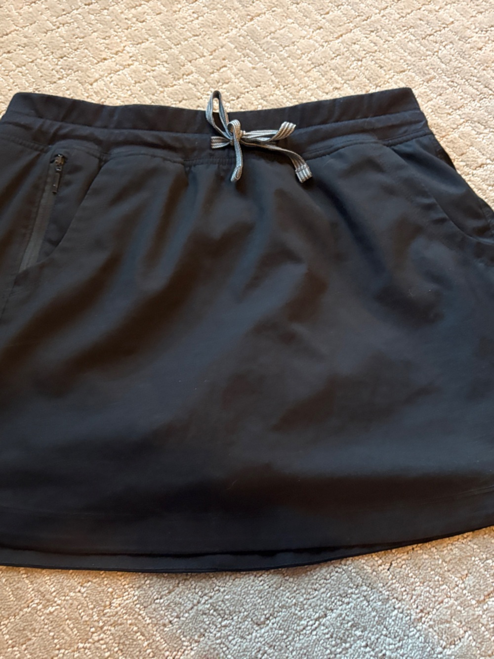 The North Face Black Active Drawstring Skort